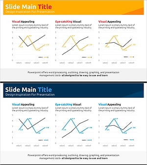 Yellow Blue Line Chart – Market Status and Revenue Analysis