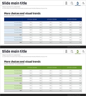 Income Statement Table Chart – Financial Performance Analysis
