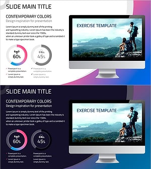 성과 기반 도넛형 차트로 등반 성공률 분석
