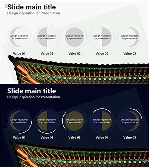 달 주기 다이어그램 – 사업 추진 전략 시각화