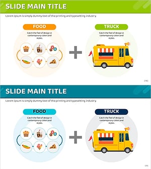 Food Truck Connection Diagram - Operations and Marketing Strategy