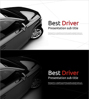 베스트 드라이버 템플릿 표지 – 멋진 시작