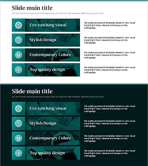 전통 문화 특징을 표현한 다이어그램 템플릿