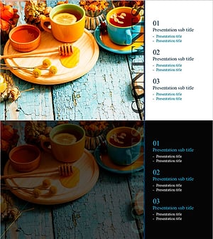 차 프레젠테이션 목차 – 향기로운 컨텐츠 준비