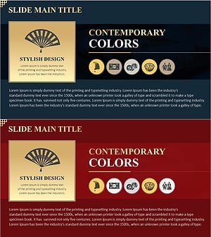 한국 전통의 미를 담은 제품 소개 슬라이드