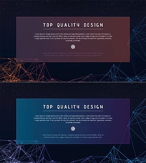 우주 구조 테마 소개 슬라이드 – 창의적 설계 강조