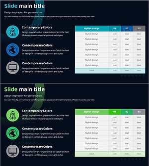 우주산업 관련 테이블차트 – 시장 분석을 통한 인사이트