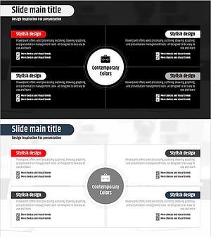 비즈니스 박스 다이어그램 – 전략적 운영 계획