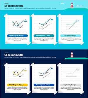 운송업별 비교 그래프 – 시장 분석과 재무 성과
