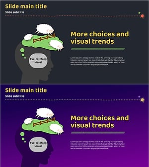 Counting When You Can't Sleep – An Eye-Catching Intro Slide