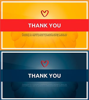 기부 공헌 템플릿 엔딩표지 – 감사의 메시지