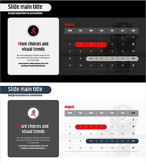수행 일정표 슬라이드 – 사업 관리와 운영 계획