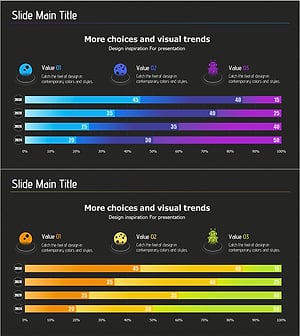 우주 산업 세분화 가로막대 그래프 – 시장 분석의 필수 요소