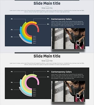 도넛형 그래프로 운동 경쟁우위 분석하기 – 비즈니스 인사이트