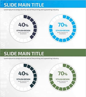 충전 모양 원 그래프로 시각화한 데이터 분석 – 효과적인 시장 및 경쟁사 분석