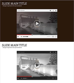 회사 오피스 소개 영상을 위한 PPT 슬라이드