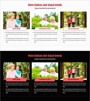 노인 정책 프레젠테이션 템플릿 – 고령화 사회를 위한 해결책