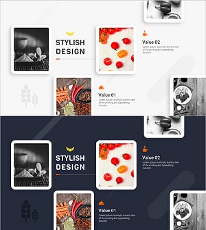 Food Gallery – Visually Rich Product Introduction