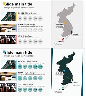 Korean Tourist Destination Route – Business Management Diagram