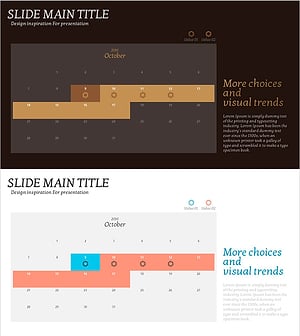 Brown Orange Schedule – A Visual Tool for Goal Management and Planning