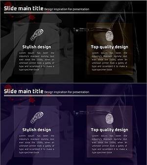 사건의 흔적을 효과적으로 소개하는 슬라이드 템플릿