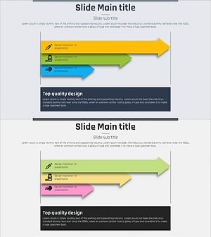 메디컬 일정계획 화살표 다이어그램