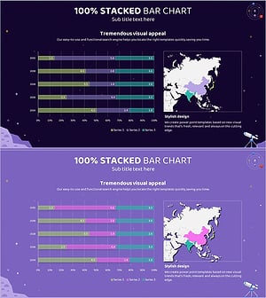 아시아 타겟 시장 분석 그래프 – 가시적인 시각적 매력