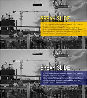 건설 현장 이미지와 텍스트 – 신뢰감 있는 소개