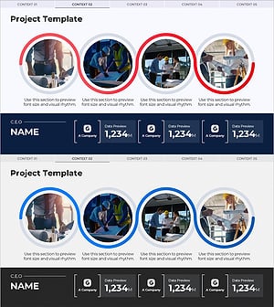 Project Template – Emphasizing Professionalism and Efficiency