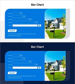 가로 막대 그래프로 주택 선호도 조사 시각화