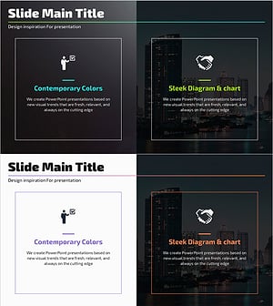 비즈니스 커뮤니케이션 전략 PPT 템플릿