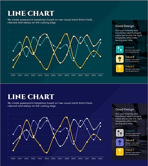제품에 대한 곡선형 차트 – 시장 현황을 시각화한 다이어그램