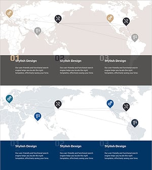 건축 인프라 슬라이드 – 효율적 연결과 글로벌 네트워크