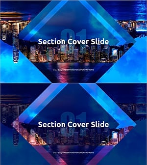Urban Design Presentation Section Slide Cover – Elegance Included