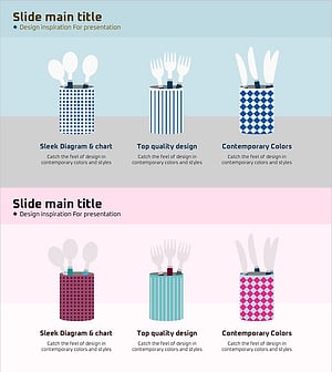 Illustration Cutlery Diagram - Product Introduction and Design Aesthetic