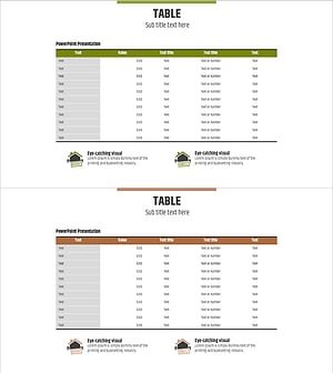 Real Estate Sales Table – Financial Performance Visualization