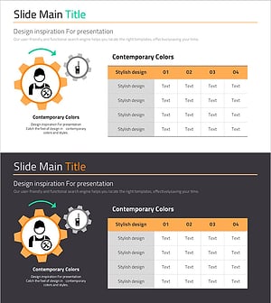 설비 인력 운영 계획 슬라이드 – 효율적인 사업 관리