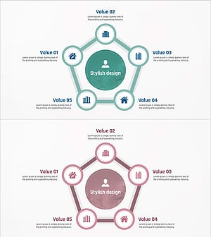 부동산 비즈니스 마케팅 다이어그램 – 혁신적 시스템 구성