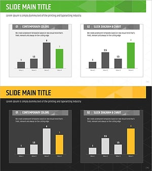 Green Yellow Comparison Graph - Insights through Data Visualization