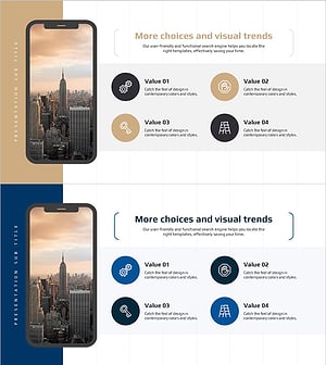 보안 관리 안내 슬라이드 – 위험 관리 및 규제 준수