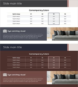 인테리어 공사 세금계산서 PPT 슬라이드 – 세무 계획과 성과