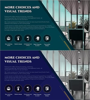 Office Configuration Products Presentation Slide – Efficiency and Style