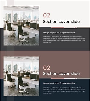 깔끔한 인테리어 디자인 PPT 간지 02