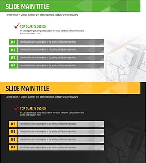 설계 계획 단계 및 순서 – 비즈니스 프로젝트 프레젠테이션