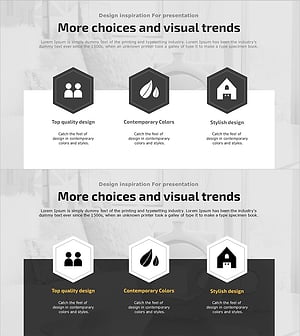 친환경 주택의 장점 – 클러스터 다이어그램 슬라이드