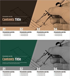 Architectural Design Proposal PPT Contents – Professional and Sleek Layout