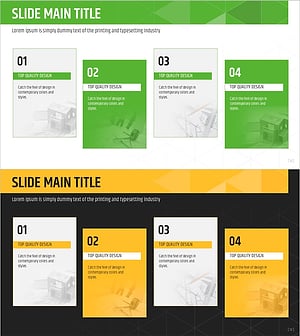 인테리어 마케팅 목표 슬라이드 – 효과적인 운영 계획