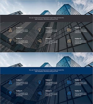 Slide Template Visualizing the Overview of Construction