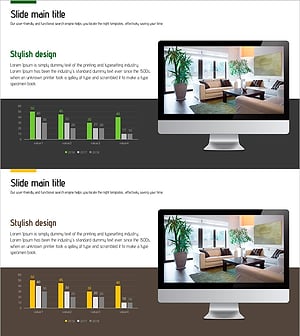 Survey Graph of Quality of Life Satisfaction by Living Environment – Market Analysis Slide