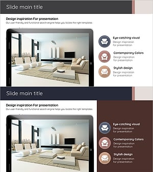 소파와 태블릿 목업으로 제품을 시각화 – 현대적 감각과 스타일